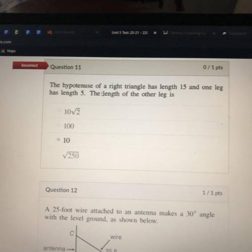 I need help with question 11