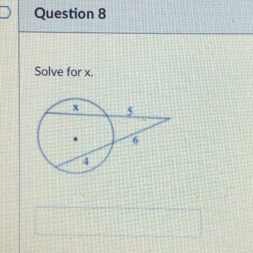 Solve for x. HELPPPPPP