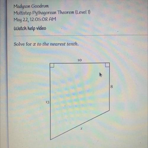 I need help, i do not understand, this is pythagorean theorem