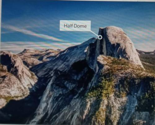 .Order the events that likely led to the formation of Half Dome. Write numbers 1-4 on the lines to