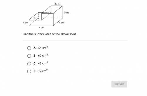 Find the surface area?
