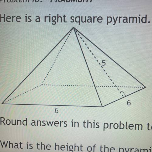 What is the height of the pyramid?