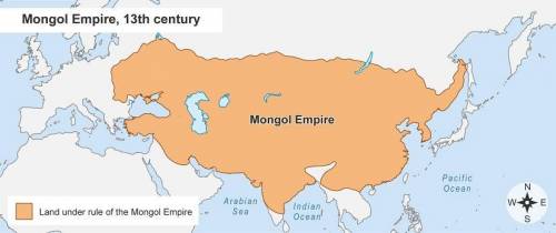 PLEASE ASAP

Which of the following best reflects how the invasion of the Mongol Empire and rule u