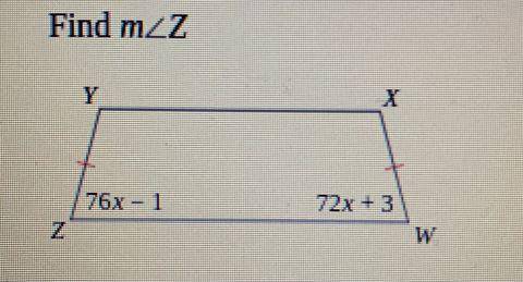 PLEASE HELP ME‼️‼️‼️‼️Find the measurement of the angle indicated for each trapezoid.