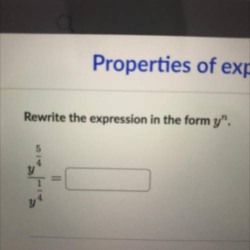 Could someone leave an explanation? I don’t understand how to solve properties of exponents. Thanks
