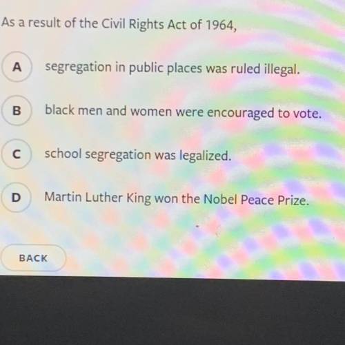 As a result of the Civil Rights Act of 1964,