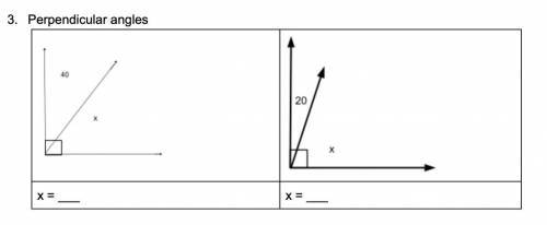 Help with perpindicular angles please