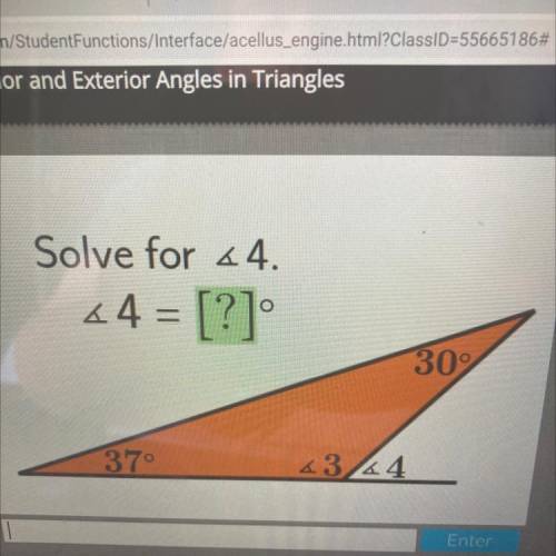 Solve for 24.
44 = [?]
O
302
37°
43/44