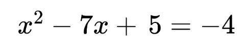 In a standard quadratic equation we have an a, b and c value. What is the c value in this quadratic