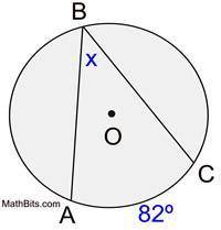 What is x? : 41 82 164