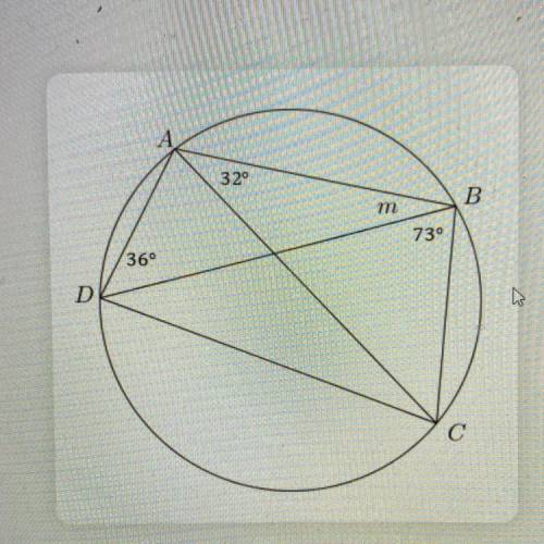 Use this diagram 
TO SOLVE FOR M