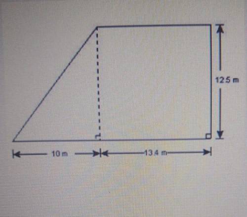What is the perimeter of the following figure?​