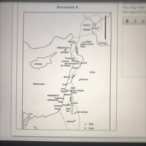 Explain the geographic context for the historical developments in document A and B