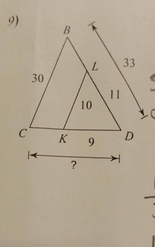 The polygons are similar. Find the missing side length. NO LINKS​