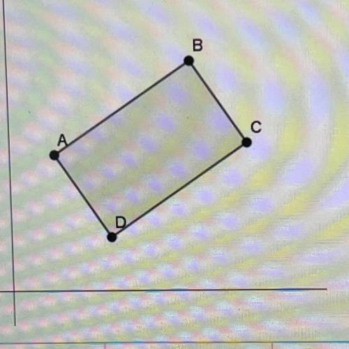 Rectangle ABCD is on the coordinate plane. The equation of line AB is

y=2/3x+4
What is the slope