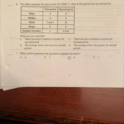 I’m confused about #6, anyone know the answer?