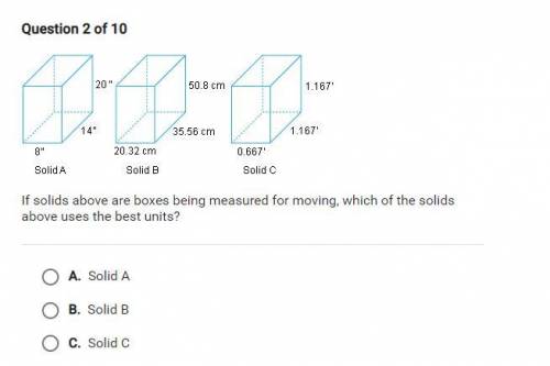 Pls help lots of points 
given the conversion factor 12in/1ft which has the larger volume