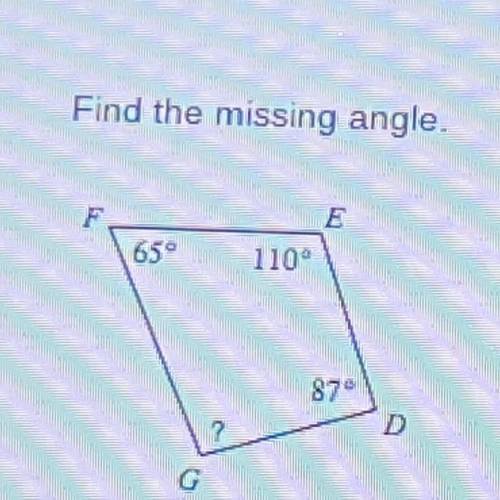 Find the missing angle