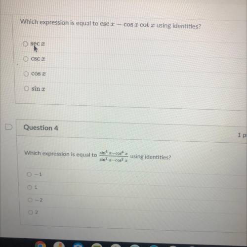 Can someone help with these two questions