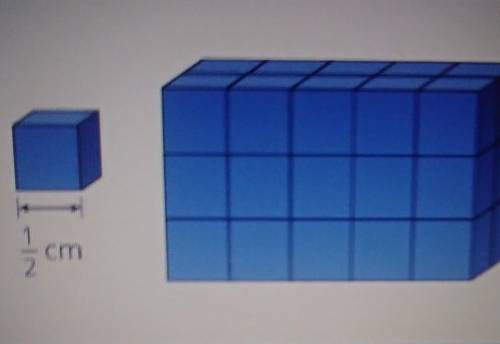 What is the volume of the rectangular prism?​ will give brainliest