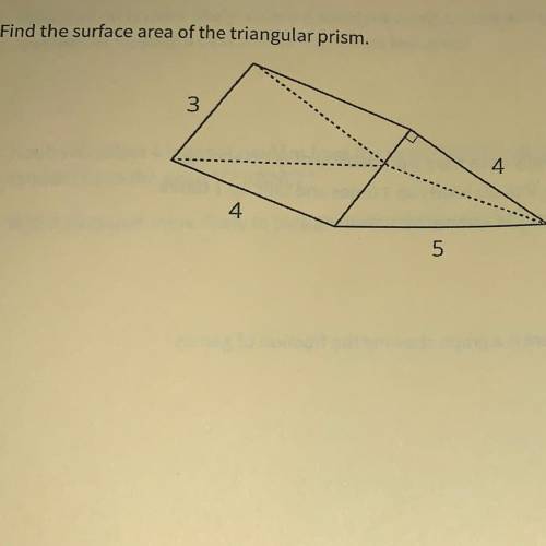 Find the surface area of the triangular prism.

10 POINTS AND I’LL GIVE BRAINLIEST TO MOST HELPFUL