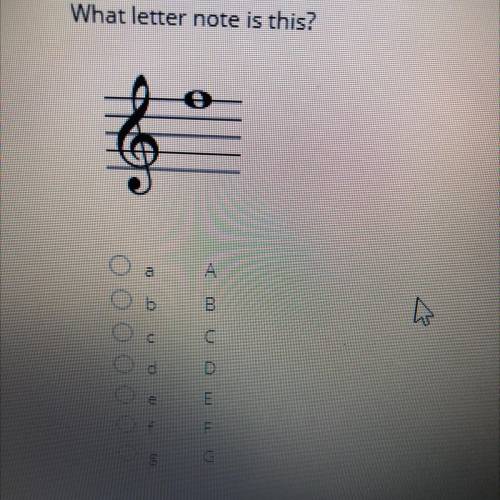 What letter note is this?
