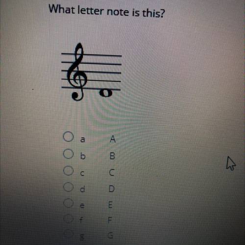What letter note is this?
