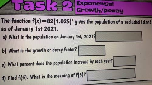 Exponential Growth/Decay 
Plz help!!!