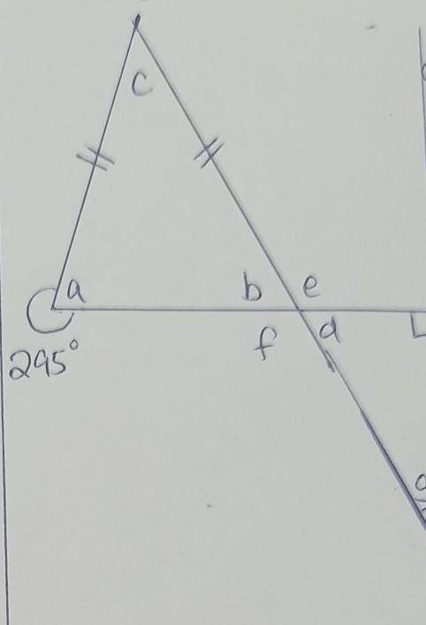 Find missing angles ​