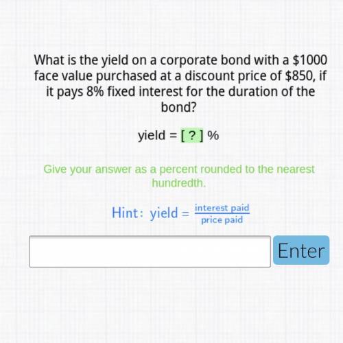 **PICTURE INCLUDED PLZ HELP**

what is the yield on a corporate bond with a $1000 face value purch