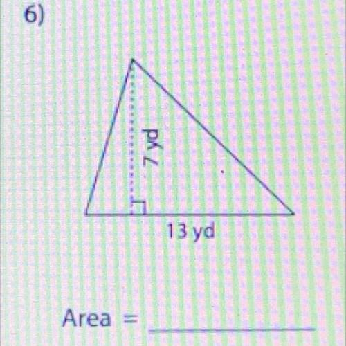 What is the area? Pls help