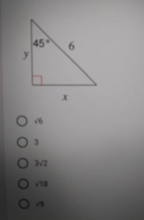 How do I find side x and do I have to simplify​
