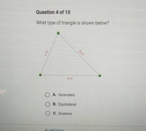 Classifying triangles​