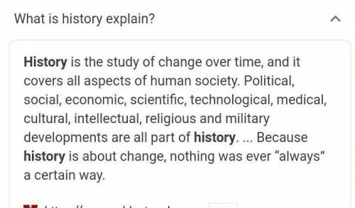 What is History ????​