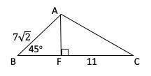 Find the area of △ABC.