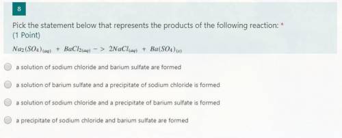 Statement which represents following chemical reaction.