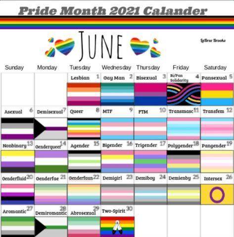 Here is the days for pride

(sry if this is wrong i just found it on pintrest lol)
my day is on th