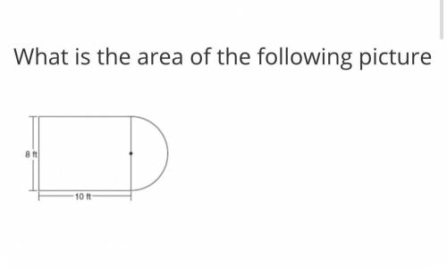 What is the area of the following picture ( HELP PLEASE )