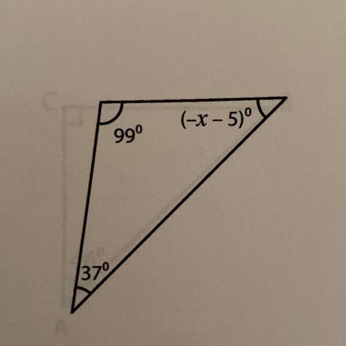 Find the value of x easy math question #2 please help