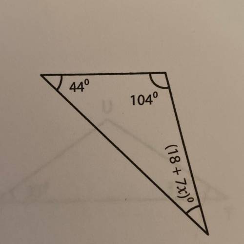 (easy math question please help) find the value of x question #8