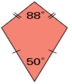 Help please!!!

a. What is the sum of all the interior angles in the kite?
b. Copy the kite and dr