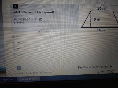 What is the area of this trapezoid