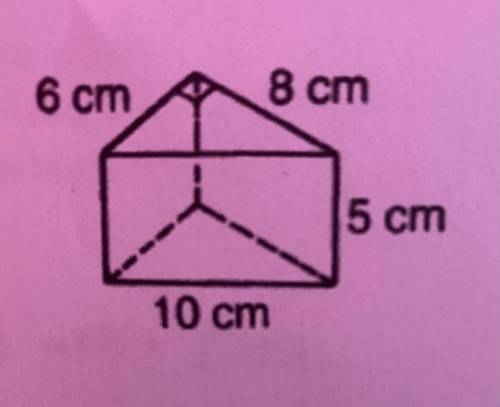 Please help mr find the surface area and the volume!