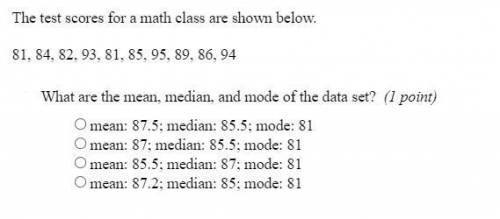 Find the mean, median, and mode
I'm just too lazy to do it
Thanks for your help :)