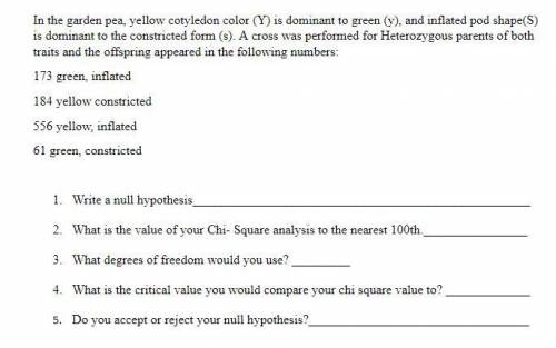AP Biology Chi Squares: Can anyone help me with these questions. I really struggle with chi squares