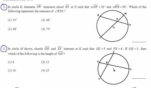 I will give Brainlist to the best answer. Please help me with my Geometry work.

In circle F, chor