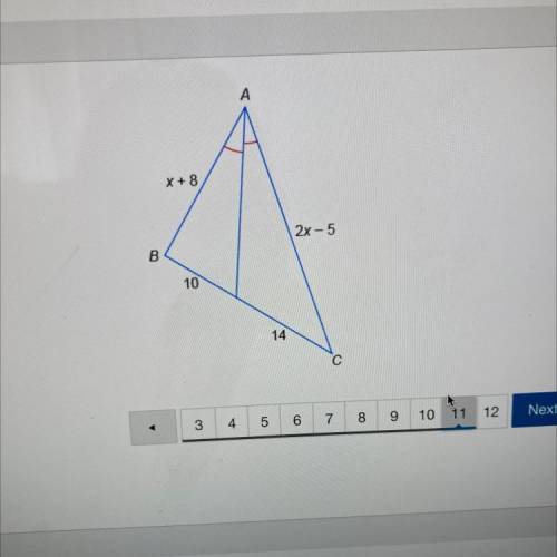 What is the value of X enter your answer in the box￼