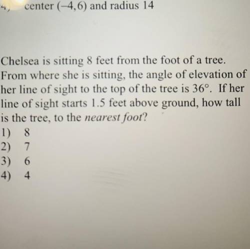Please help me with this geometry question

These are the answer choices 
1) 8
2)7
3)6
4)4
