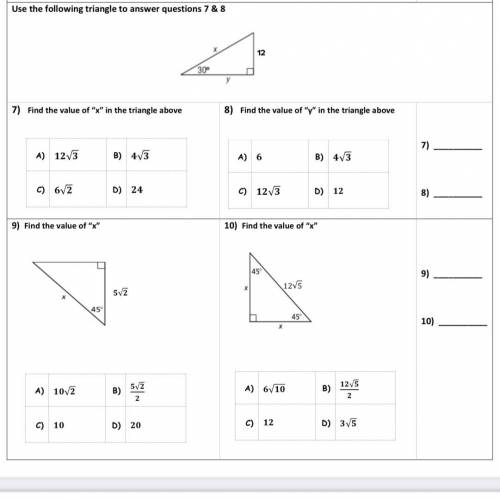 Find the value. Need help on these questions ASAP