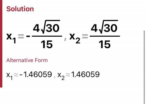 12(5x + 10x²) = 256 + 60x
How do I solve this equation